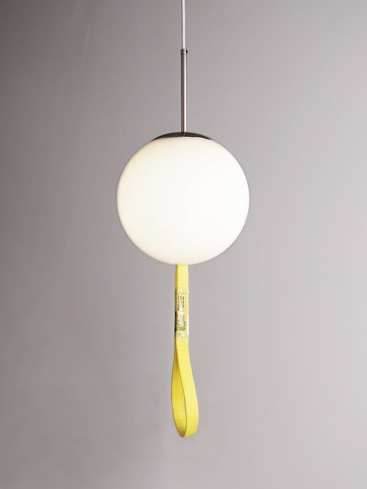 DIY globe pendant light designed by Aandersson