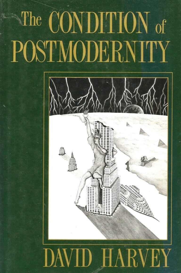 David harvey the condition of postmodernity postmodern design book