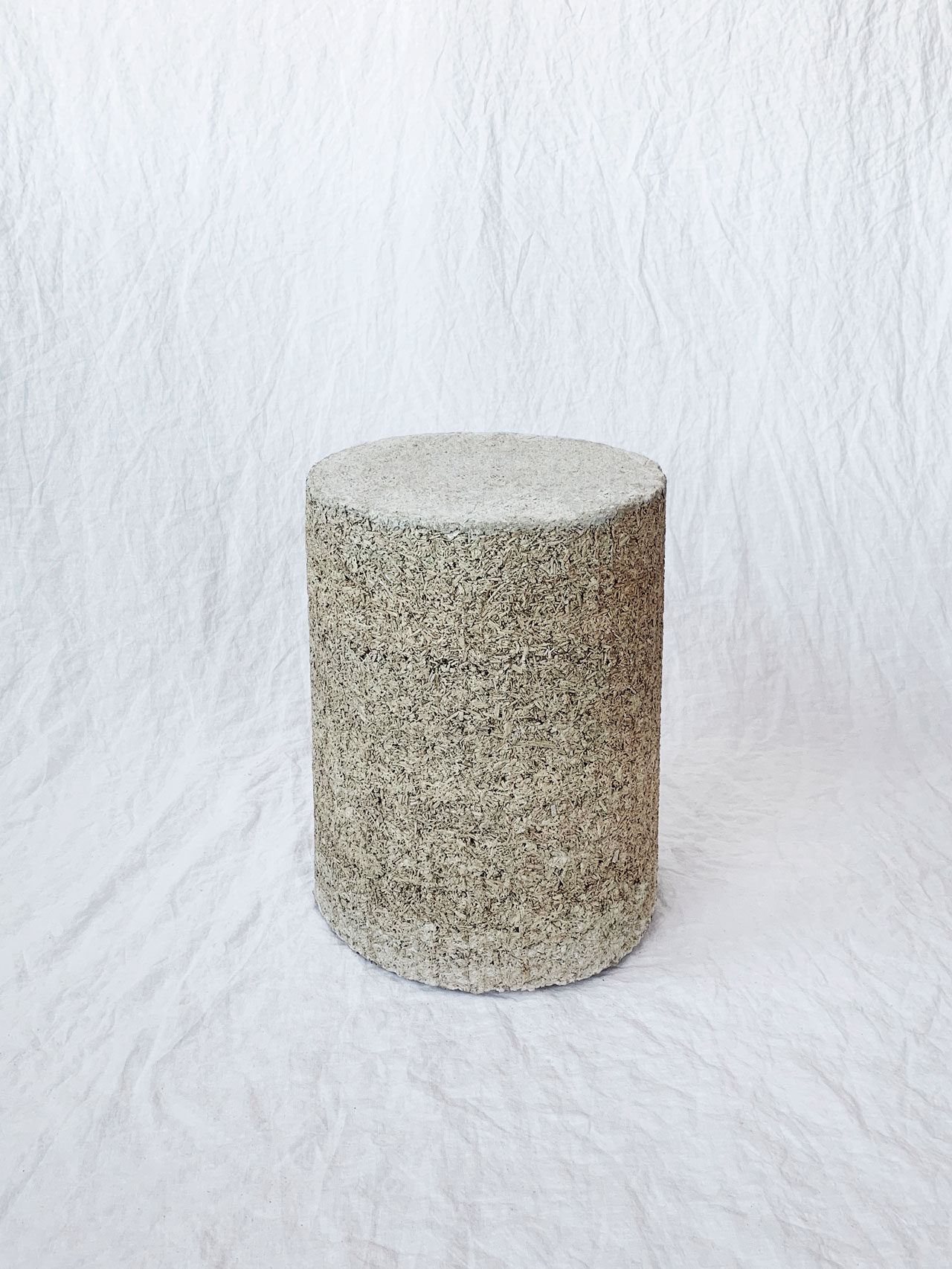 Hempcrete DIY Stool by Ian Anderson