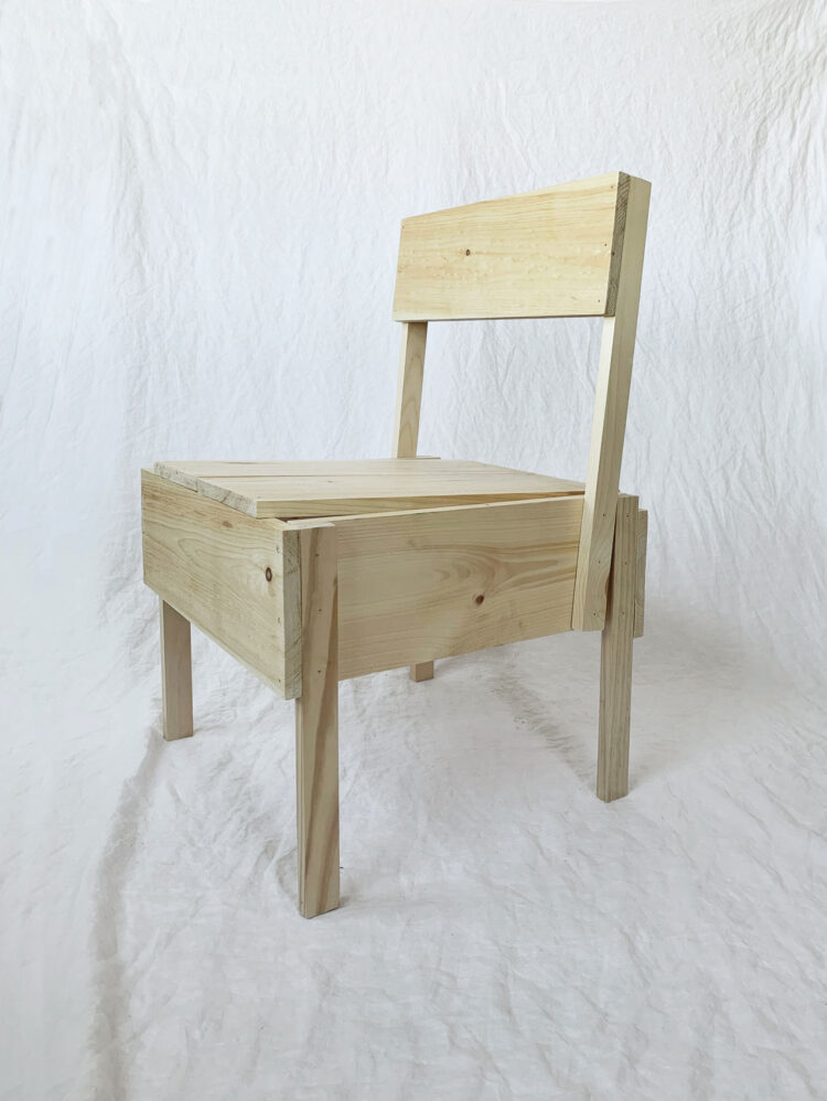 Sedia 1 autoprogettazione DIY Chair by Enzo Mari