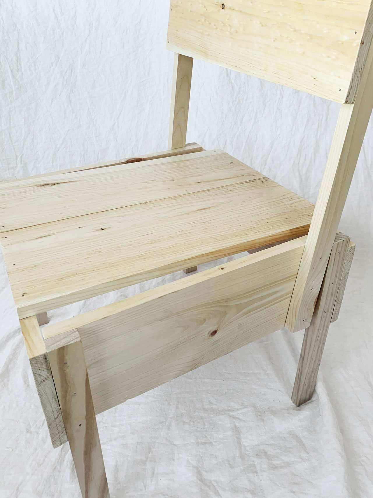 Sedia 1 autoprogettazione DIY Chair by Enzo Mari